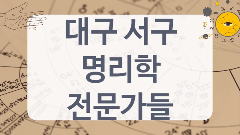 대구 서구
명리학 전문가들