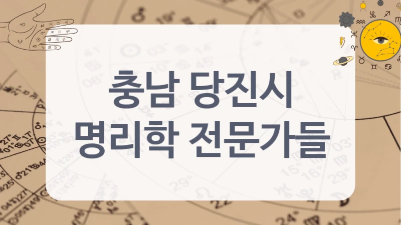 충남 당진시
명리학 전문가들