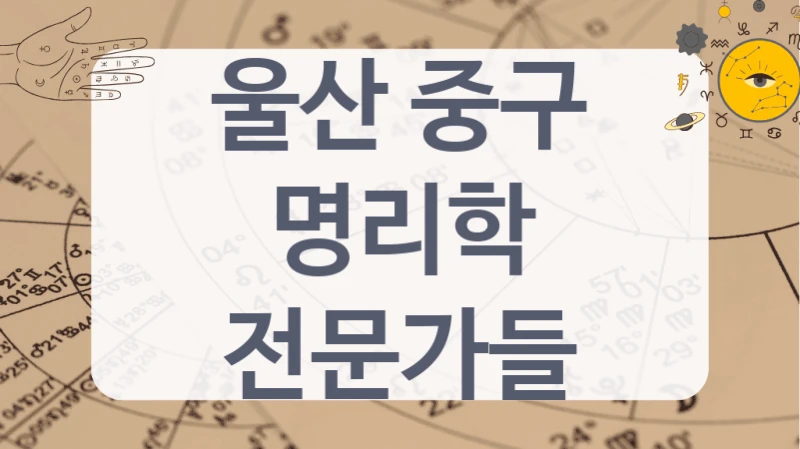 울산 중구
명리학 전문가들