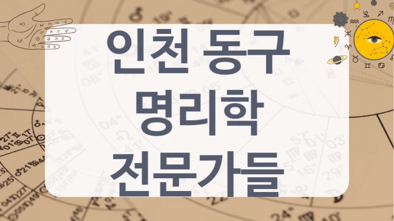 인천 동구
명리학 전문가들