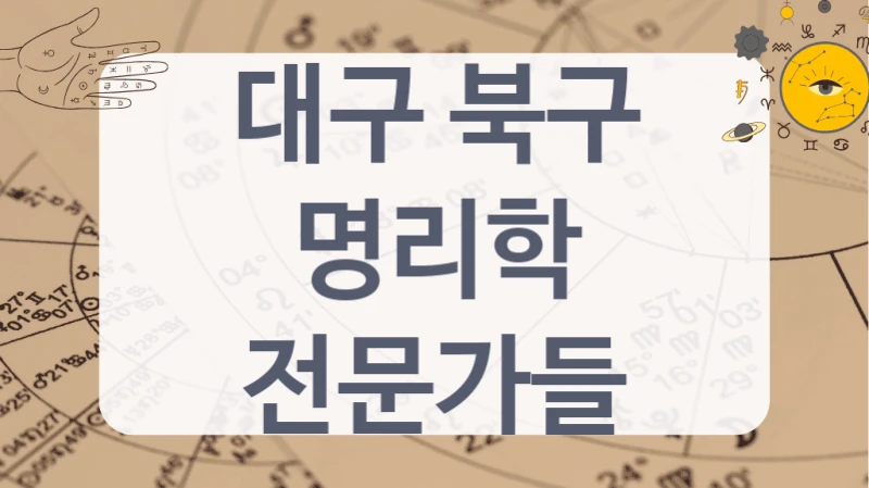 대구 북구
명리학 전문가들